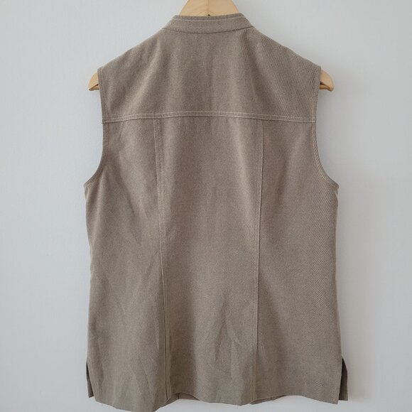 Vintage Conrad Made in Canada Women's Vest-Size 12 - Picture 6 of 8